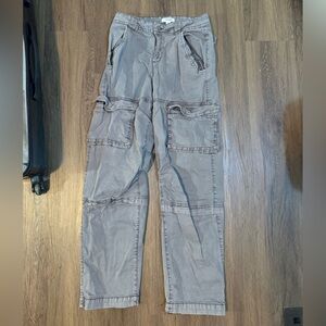 Garage Women’s  Gray Cargo Pants